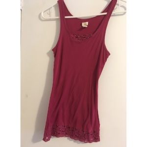 Maroon Tank Top